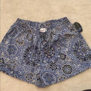 Sady & Lu blue patterned shirts